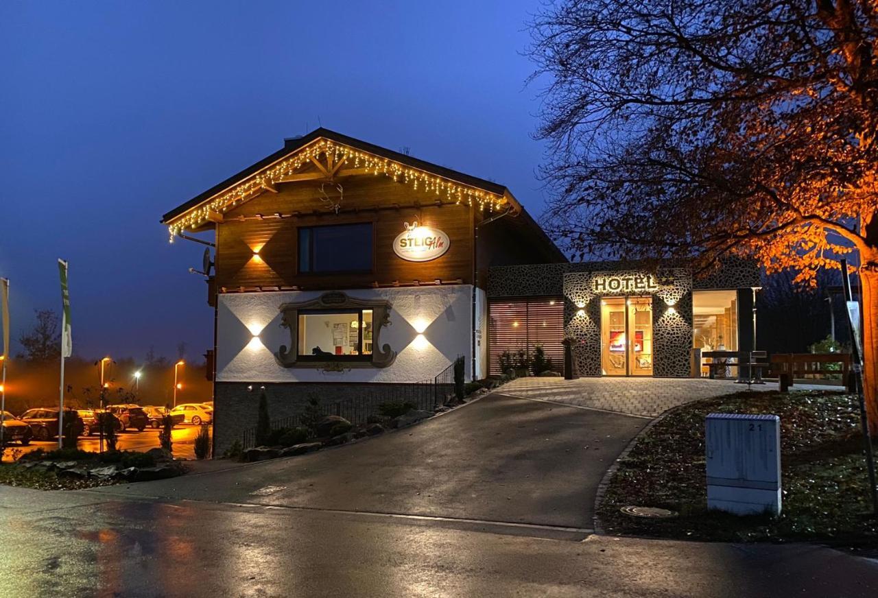 Steig-Alm Hotel Superior Bad Marienberg Eksteriør billede